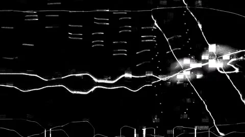 Television Interference Grain Horizontal Stock Footage 331076525