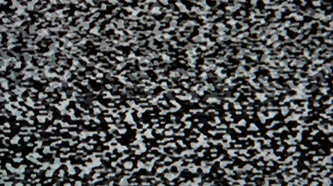 Television interference no signal Stock-Footage 56564846