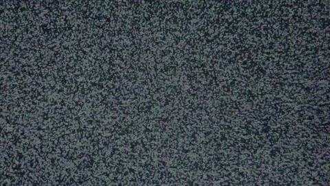 Television interference no signal, Static TV noise Stock Footage 244201088