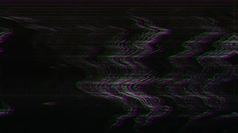 Television modulation glitch Stock Footage 142938682