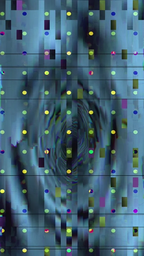 Television Noise Distortion Background Vertical Stock Footage 331076097