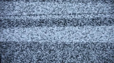 Television noise Stockbeeldmateriaal 3188078