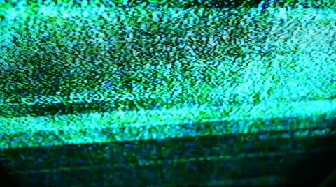 Television noise Stock Footage 27854352
