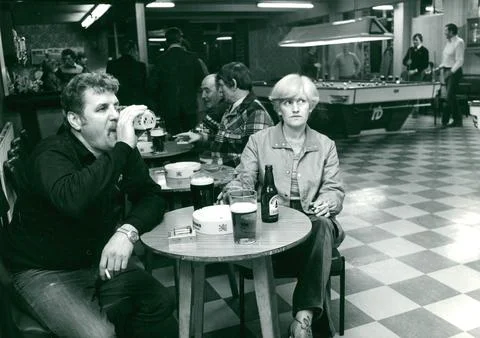Television Programme: 'vox Pop' - 1980's Documentary On The Thoughts And Opinion Stock Photos