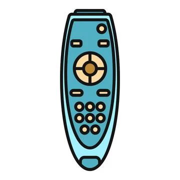 Television remote control electronic gadget vector illustration イラスト素材