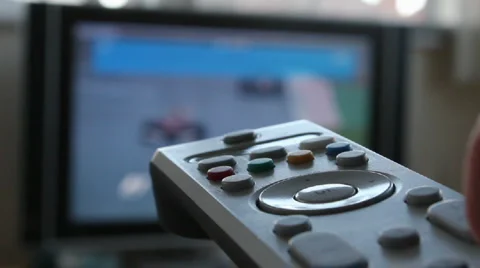 Television Remote Control Stock Footage 886847