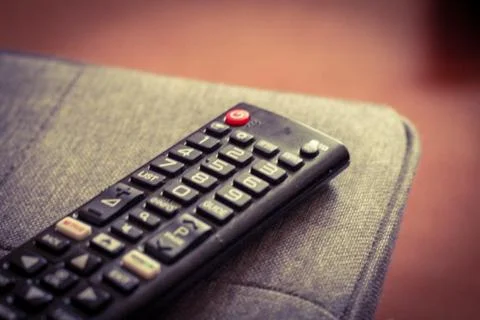 Television remote control Stock Photos