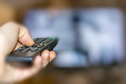 Television Remote Foto stock