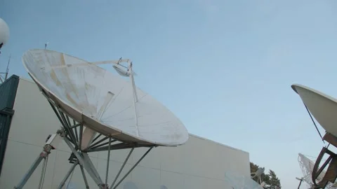 Television Satellites. Stock Footage 170193287