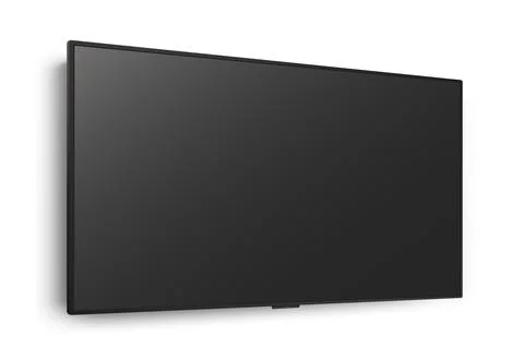 Television screen mockup with perspective view, isolated on white background Stock Illustration