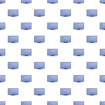 Television screen pattern creating a seamless technology background 스톡 일러스트