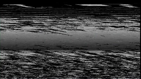 Television Screen with Realistic Static and VHS Glitches Vídeos de archivo 274828790