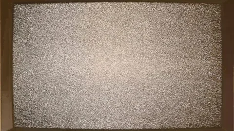 Television screen static border frame with copy space, hand drawn digital s.. Stock Footage 342045010