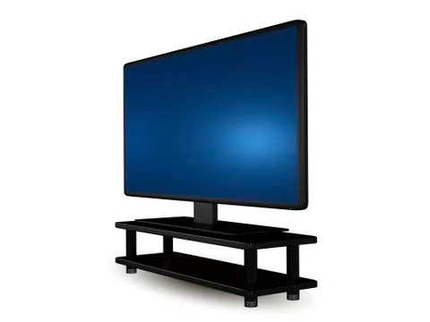 Television set Stock Illustration