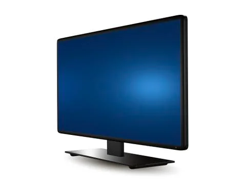 Television set Stock Illustration