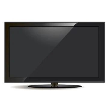 Television set Stock Illustration