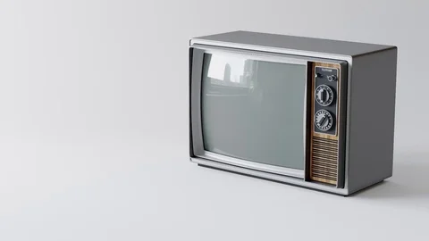 Television Set - slight camera movement Stock Footage 79990513
