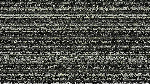 Television static Video stock 598931