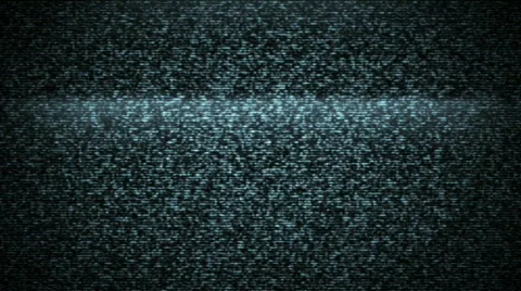 Television static Stock Footage