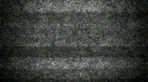 Television static Video stock 22385357