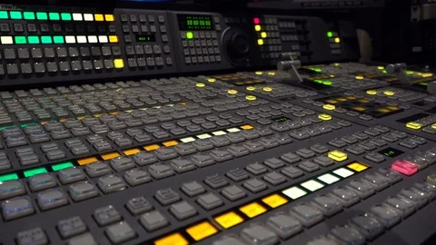 Television Switcher Video stock 107500130