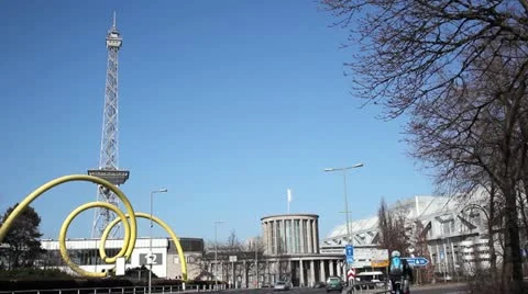 Television tower Berlin Stock Footage 11357249