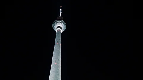 Television Tower Of Berlin Video stock 96152934