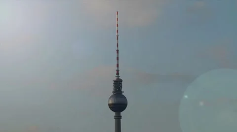 Television tower Stock Footage