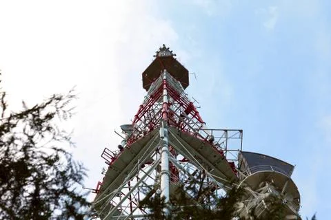 Television tower Foto stock
