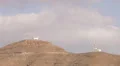 Television towers antenna on mountain HD Footage