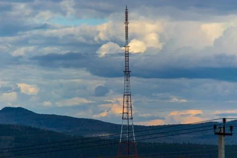 Телевышка Stock Photos