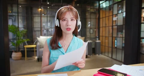 Telework remote video meeting Stock Footage 171663845