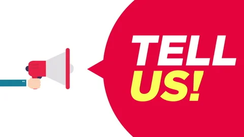 Tell us Announcement Stock Footage 178279096