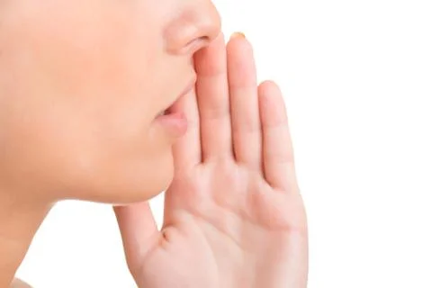 Telling a Secret Stock Photos