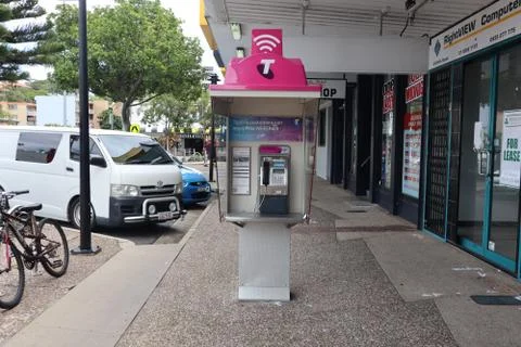 Telstra payphone wireless Fotos de archivo