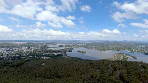 Telstra Tower - Canberra  - Timelapse 2 Stock Footage 225408016