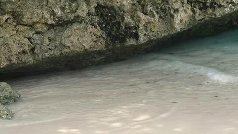 Teluk Asmara, beautiful beach in Malang, East Java, Indonesia Stock Footage 265749853