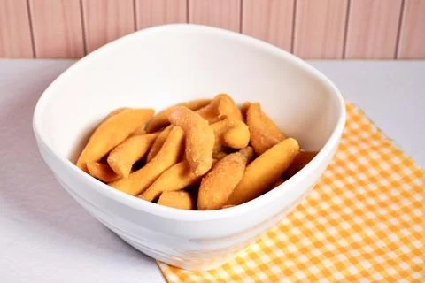 Telur gabus snack Stock Photos