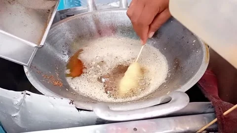 Telur gulung or fried egg rolls. Stock Footage 274397227