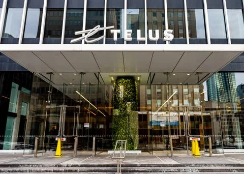 Telus building Stock Photos