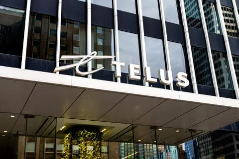 Telus building Stock Photos