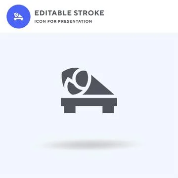 Temaki icon vector, filled flat sign, solid pictogram isolated on white, logo Stock Illustration