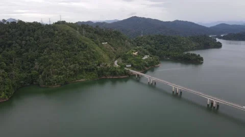 Temengor Lake in Gerik, Perak Stock Footage 168888034