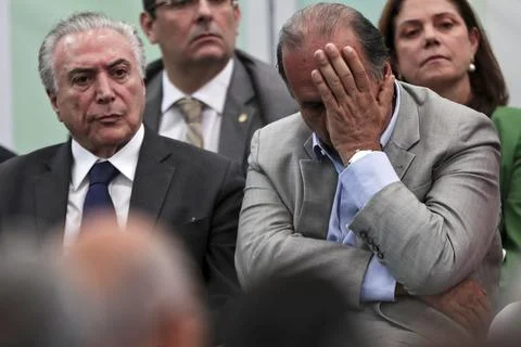 Temer launches program to get 50,000 children away from violence in Rio, Rio De  Stock Photos