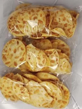 Tempe Chips in Ready-to-Serve Packaging Stock Photos