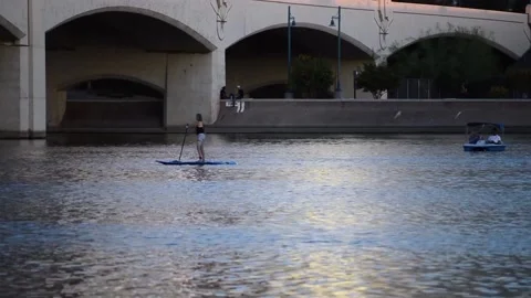 Tempe lake Stock Footage 167517746