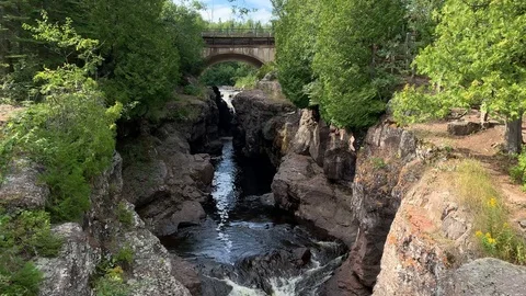 Temperance River MN Stock Footage