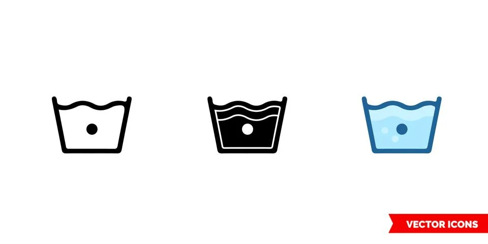 Temperature 80F icon of 3 types color, black and white, outline. Isolated vec Stock Illustration