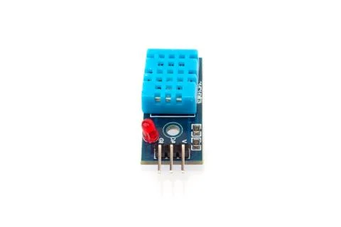 Temperature and humidity sensor Foto stock