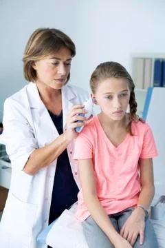 Temperature, child Stock Photos